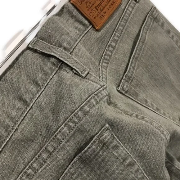 Ralph Lauren 867 Grey Straight Leg Jeans Size 28 Tall Girl - Picture 4 of 8
